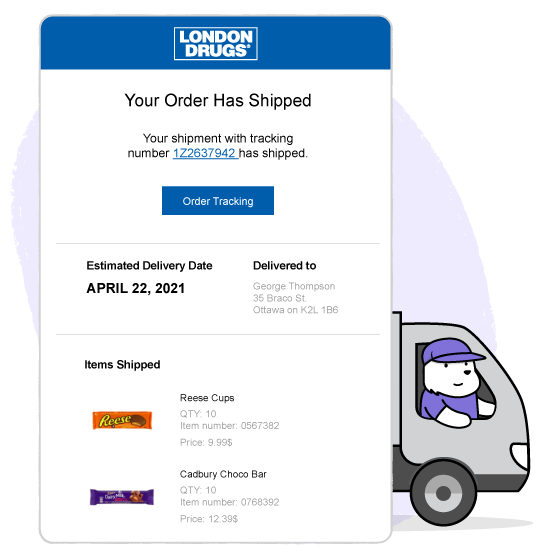 Ecommerce Order Tracking