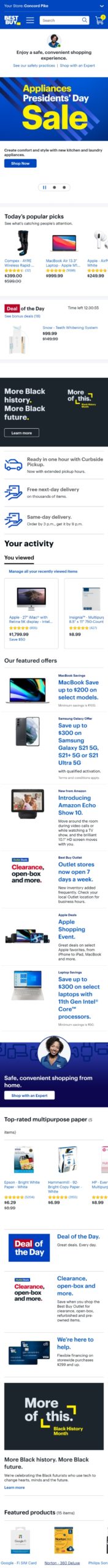 bestbuy home page mobile scaled