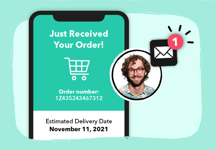 Order confirmation emails