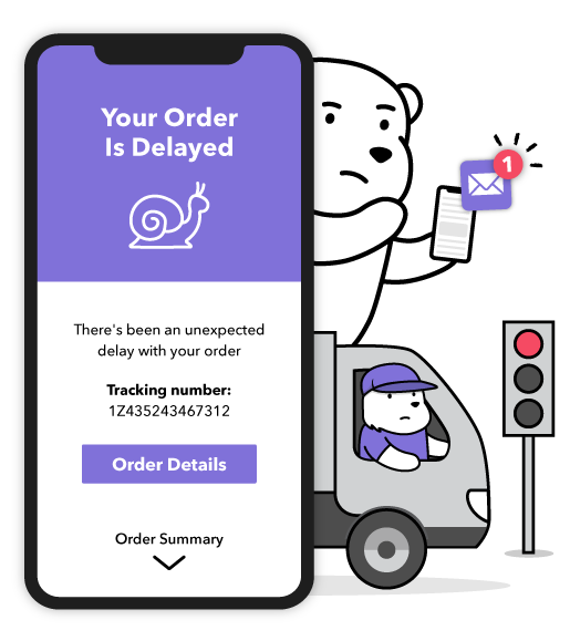 Delivery Status Exception: Order Delayed