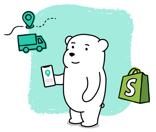 bear using order tracking Shopify