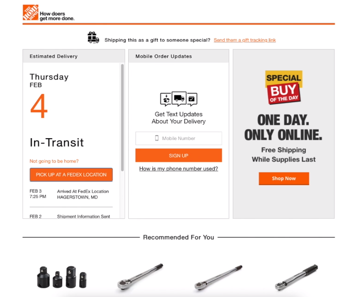 Home Depot UX & Post Purchase Experience Review - WeSupply