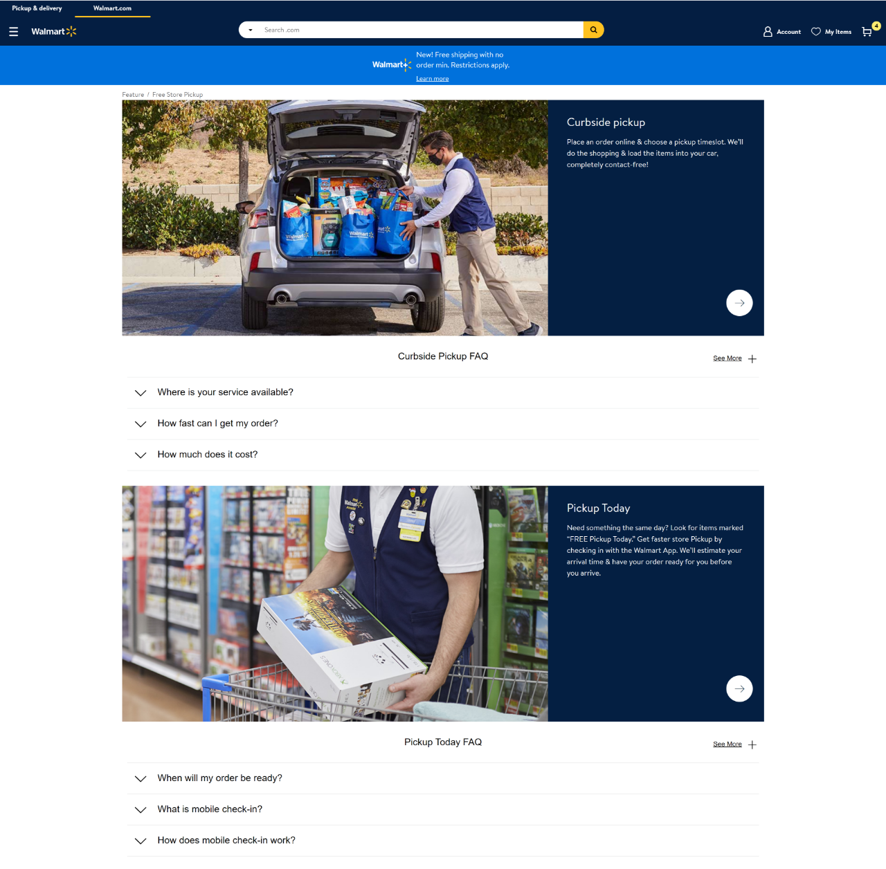 Walmart's App Offers Grocery Pickup Or Delivery—Here's How To Order