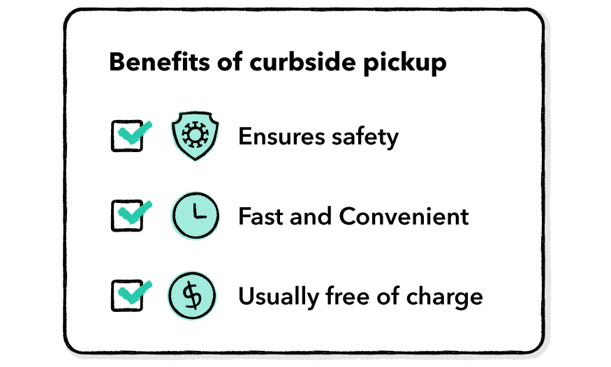 Benefits of curbside pickup