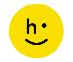 Happy Returns Logo in Scribbled Circle