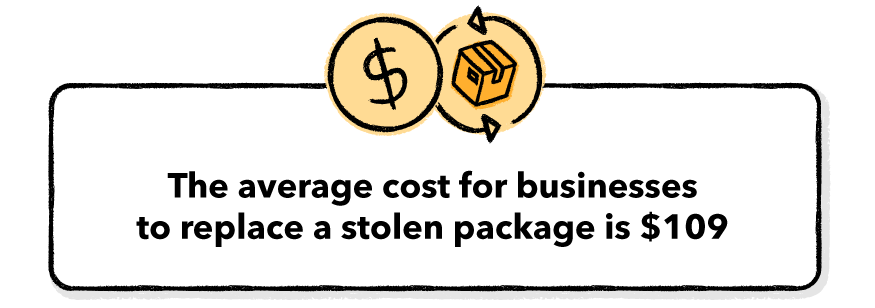 replace stolen package statistics