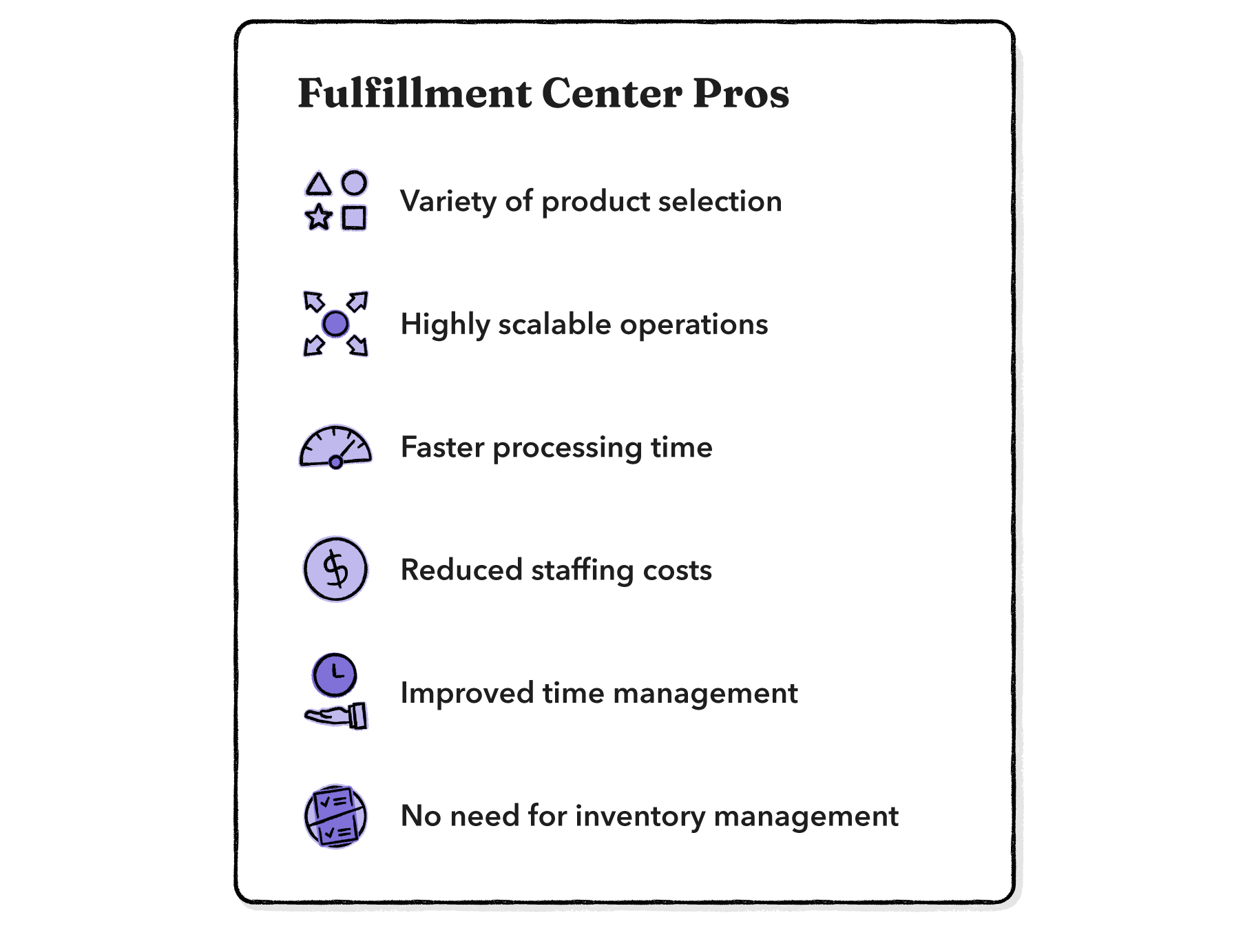 fulfillment center pros
