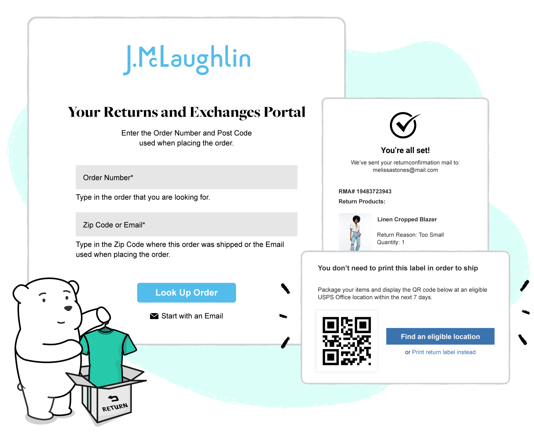 jmclaughlin using WeSupply returns