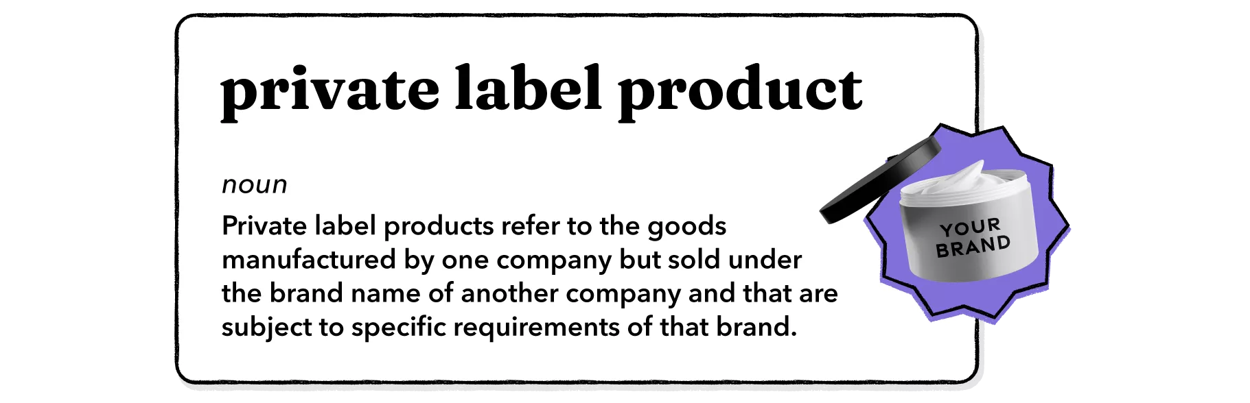 private label product definition