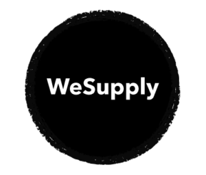 WeSupply Logo in Scribbled Circle