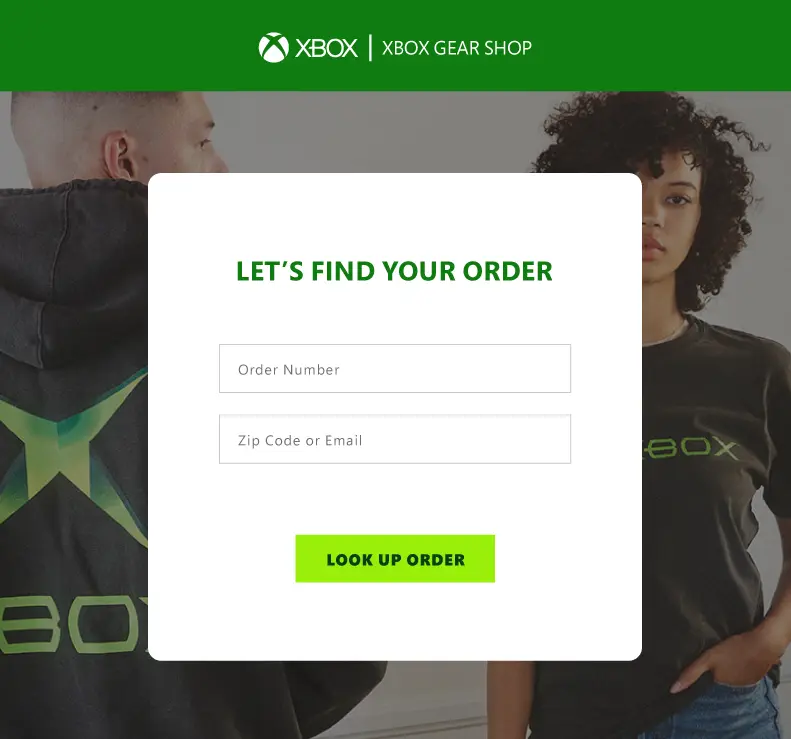xbox find order page