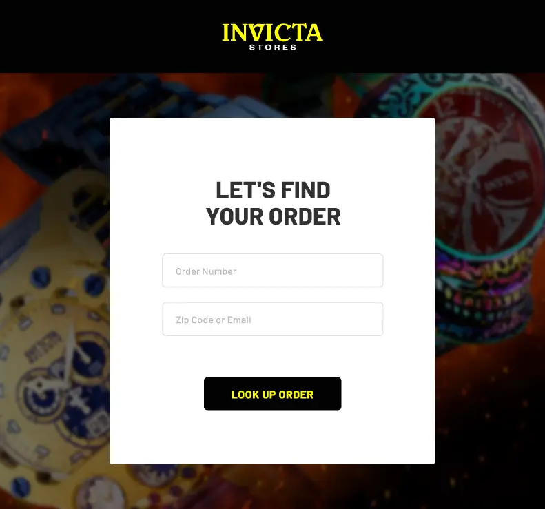 Find Order invicta stores