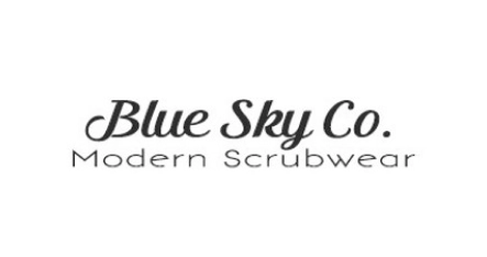 Blue Sky Scrubs Logo