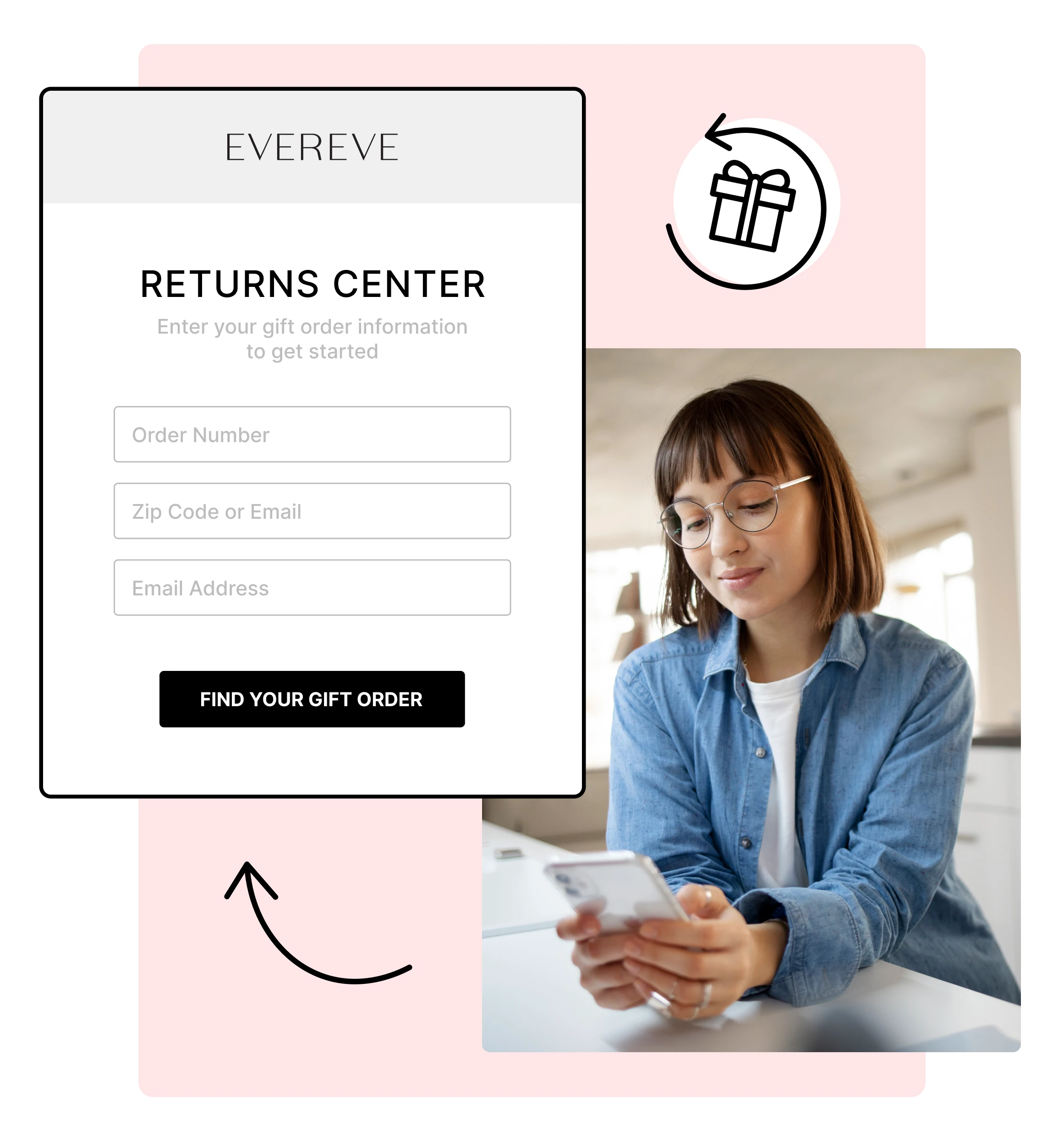 gift returns initiated by recipients - evereve