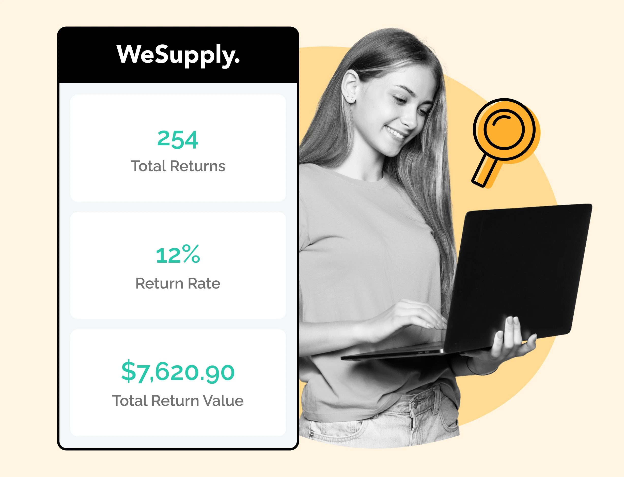 WeSupply returns dashboard