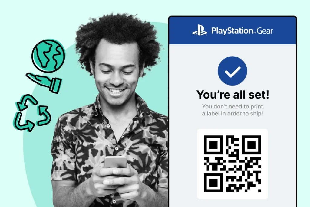 PlayStation using WeSupply QR returns