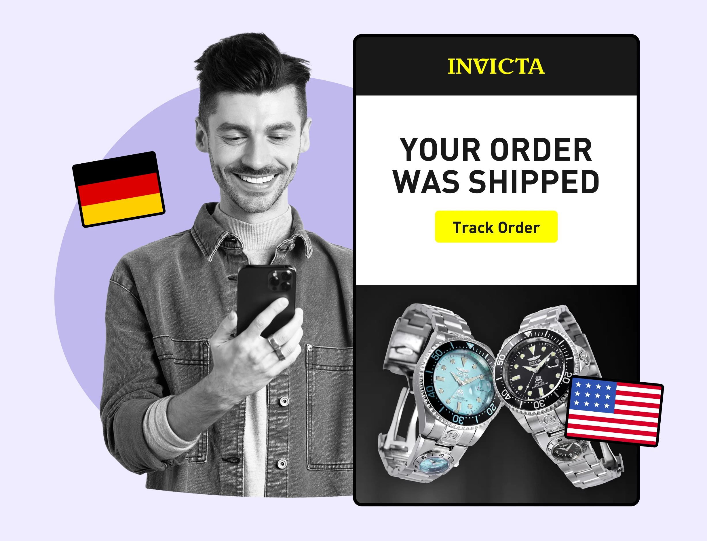 Invicta Watches Using WeSupply Delivery Notifications