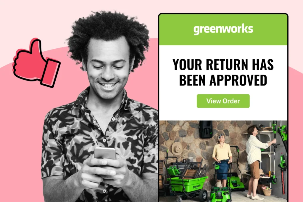 Greenworks using WeSupply return email notifications