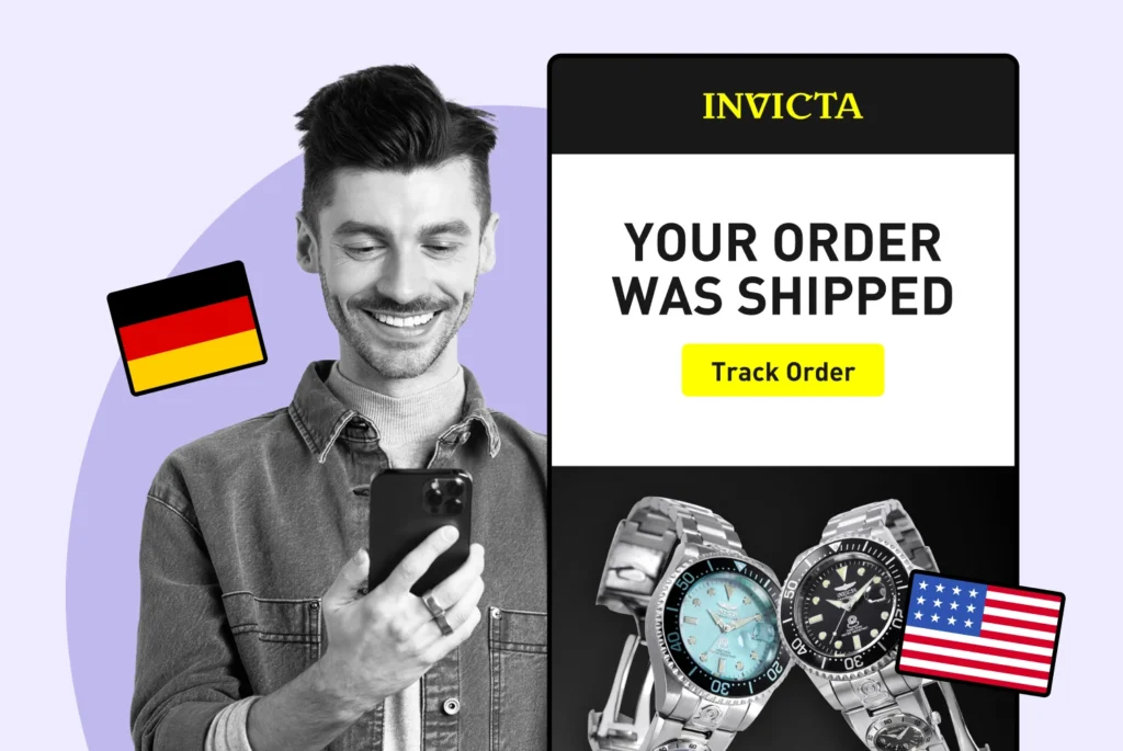 Invicta Watches Using WeSupply Delivery Notifications