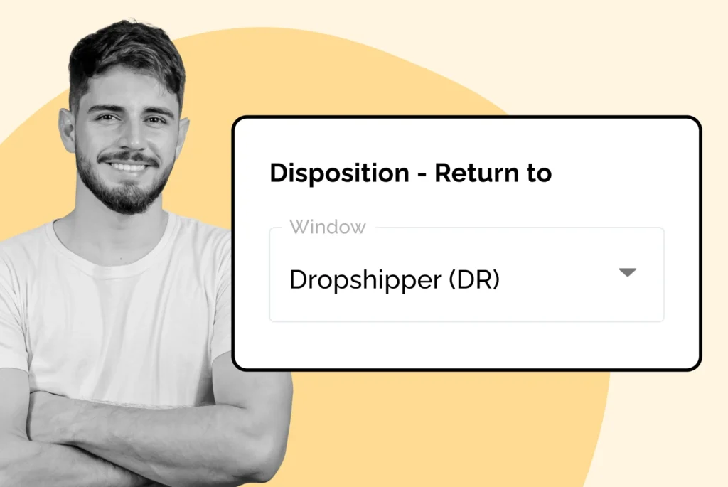 Return to dropshipper setting in WeSupply