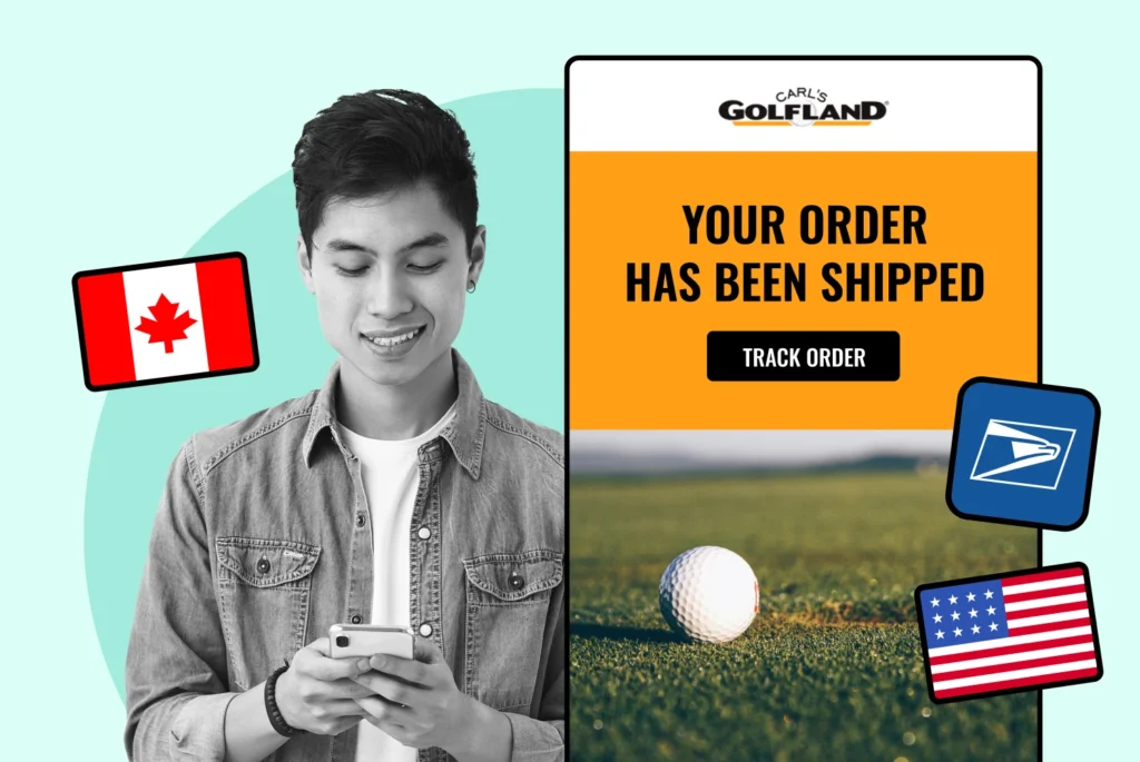 Carl's Golfland using WeSupply Mail Notifications for international shipping