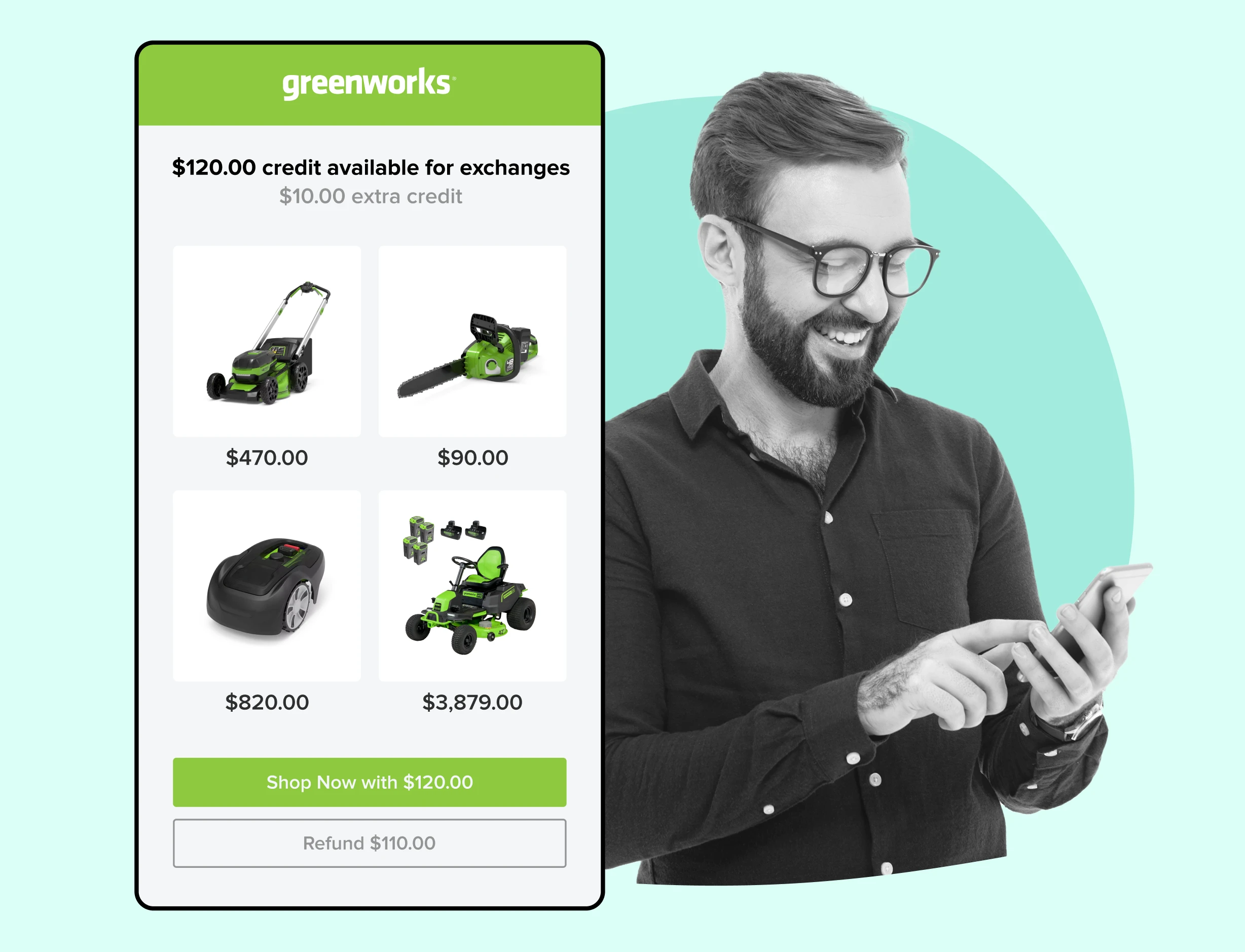 Greenworks using WeSupply Exchanges