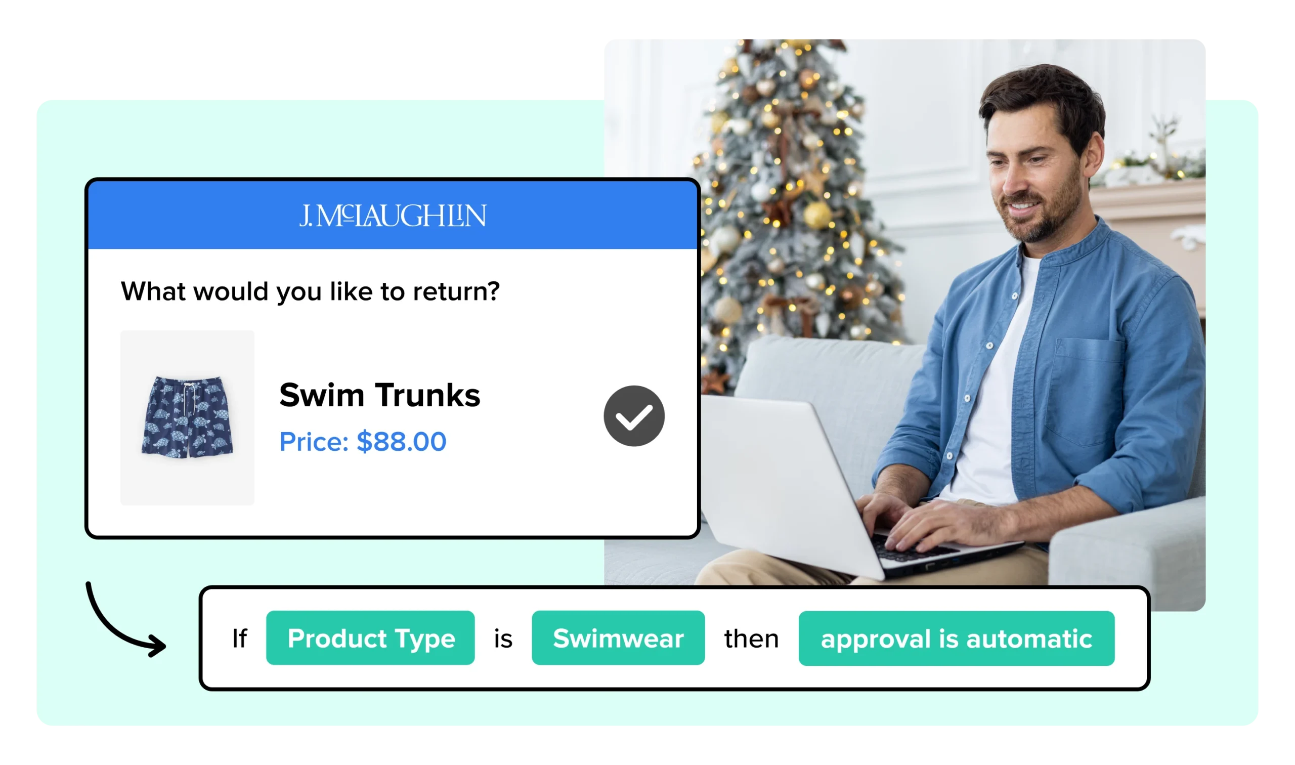 JMclauhlin using WeSupply automated returns