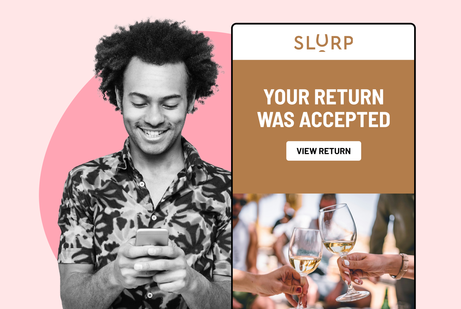 Slurp using WeSupply return notifications