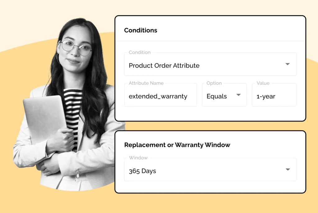 setting up extended warranty in WeSupply