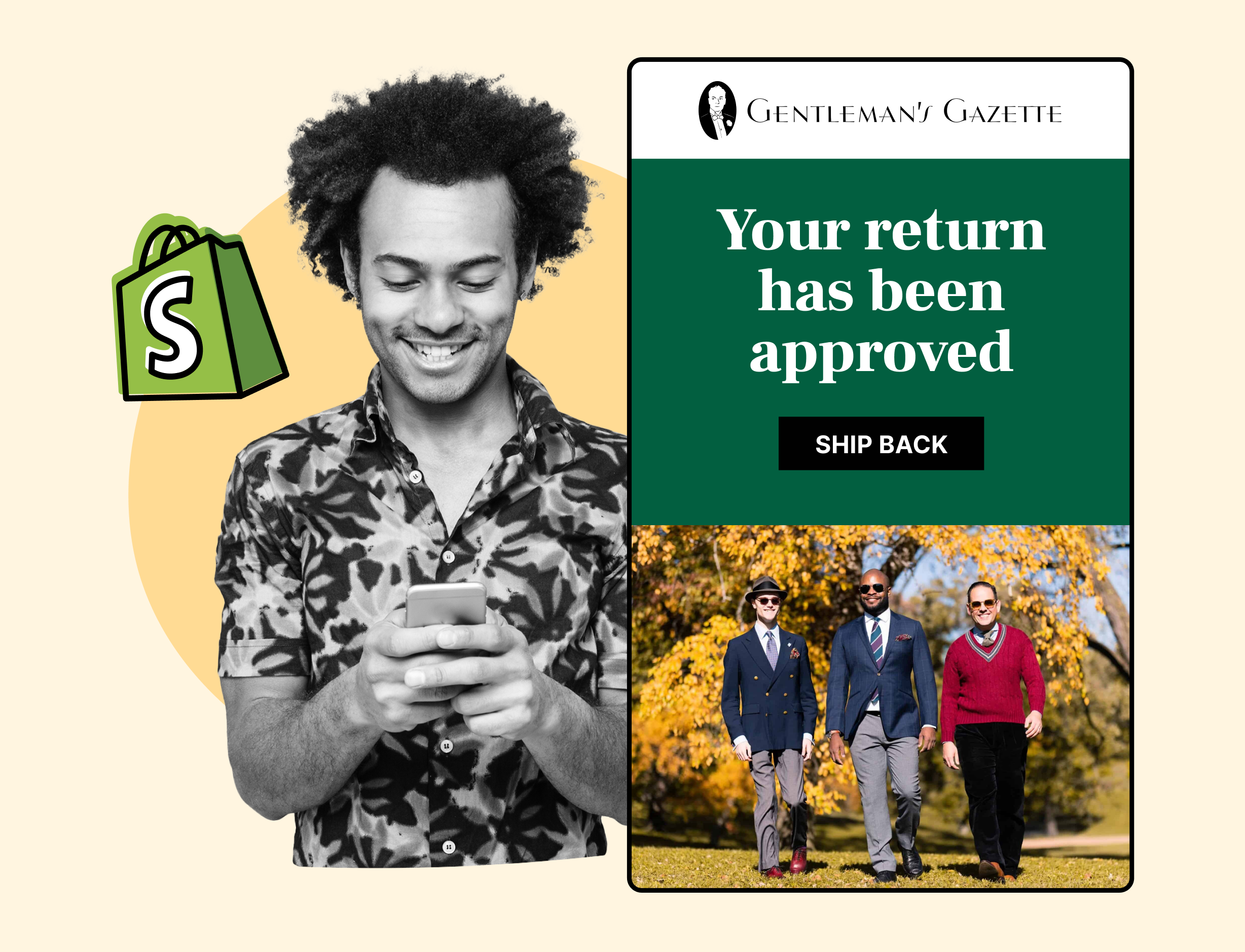 Gentlemans Gazette using WeSupply returns notfications