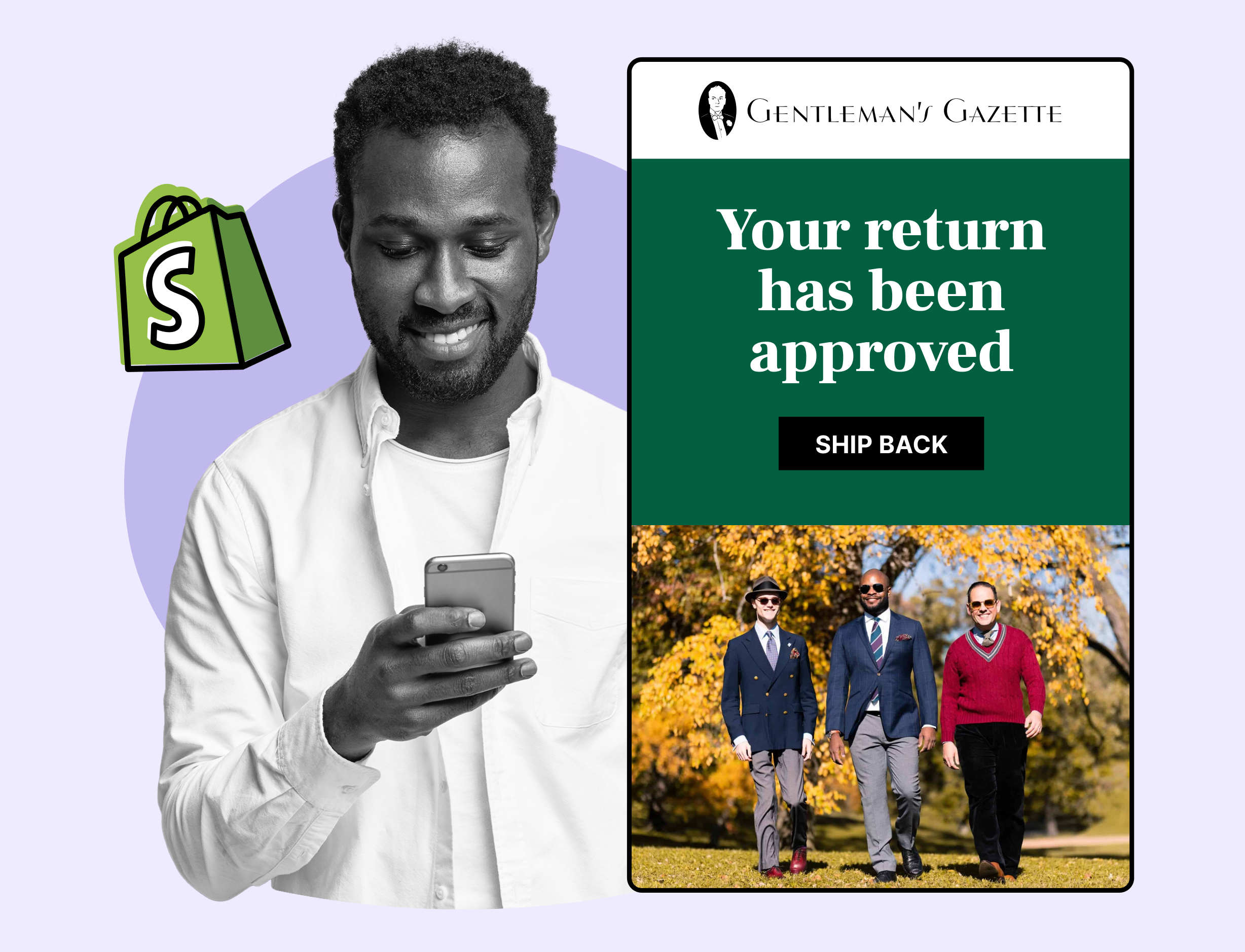 Gentlemans Gazette using WeSupply returns