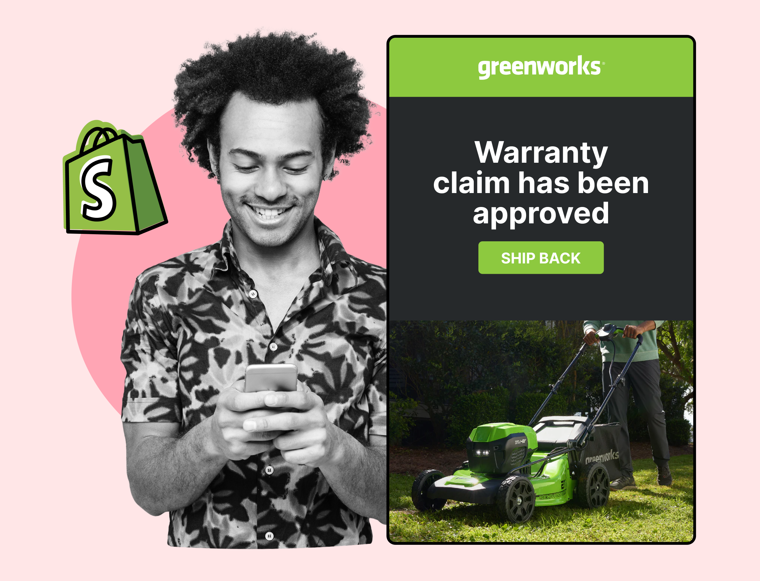 Greenworks using WeSupply warranty notifications