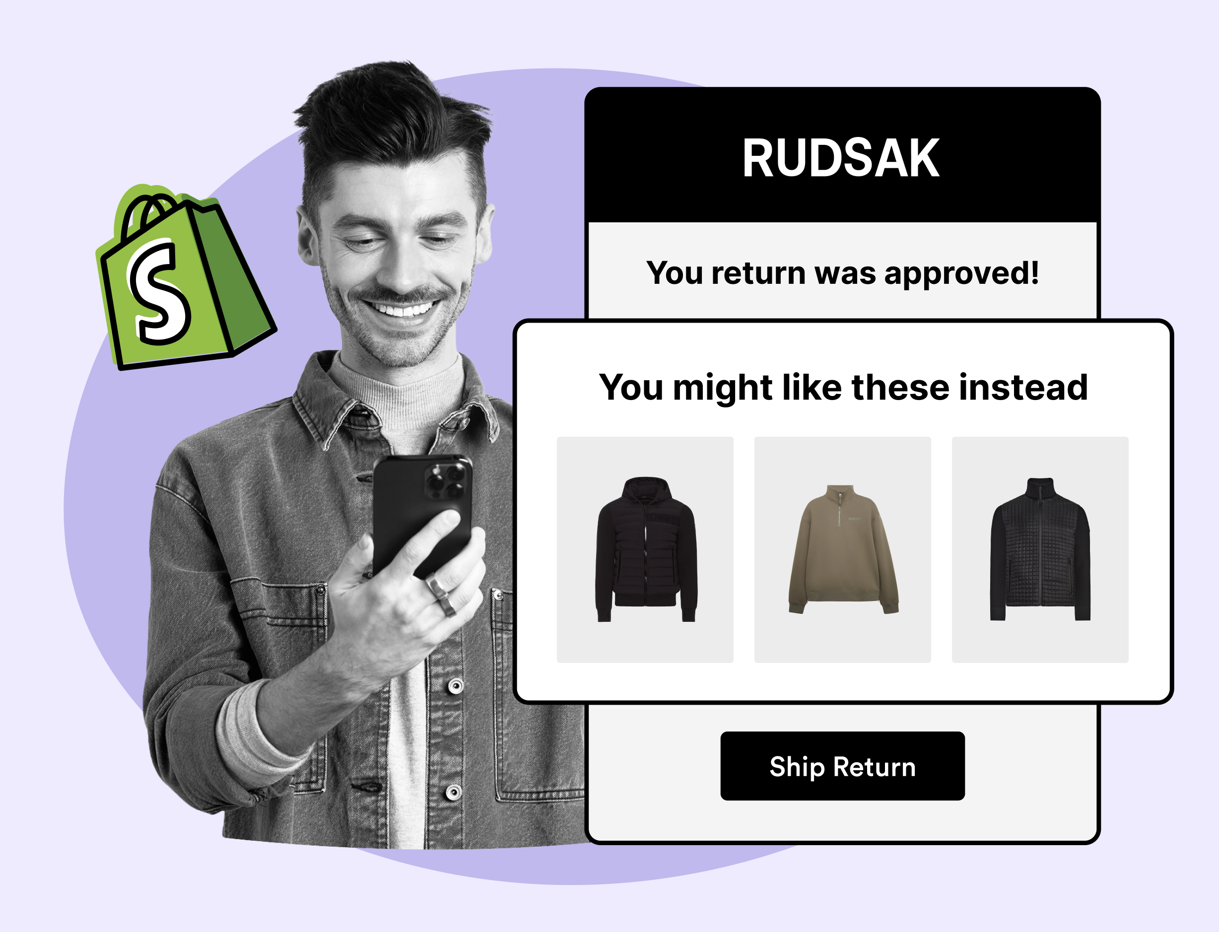 Rudsak using WeSupply exchanges