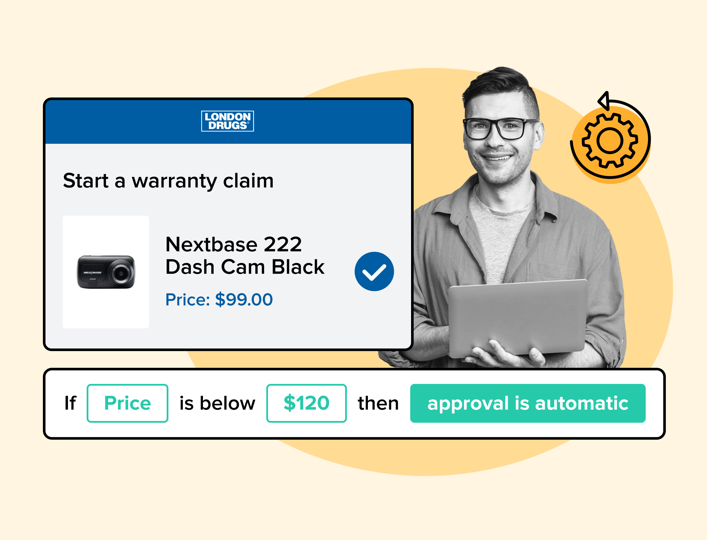 London Drugs using WeSupply automated warranty approval