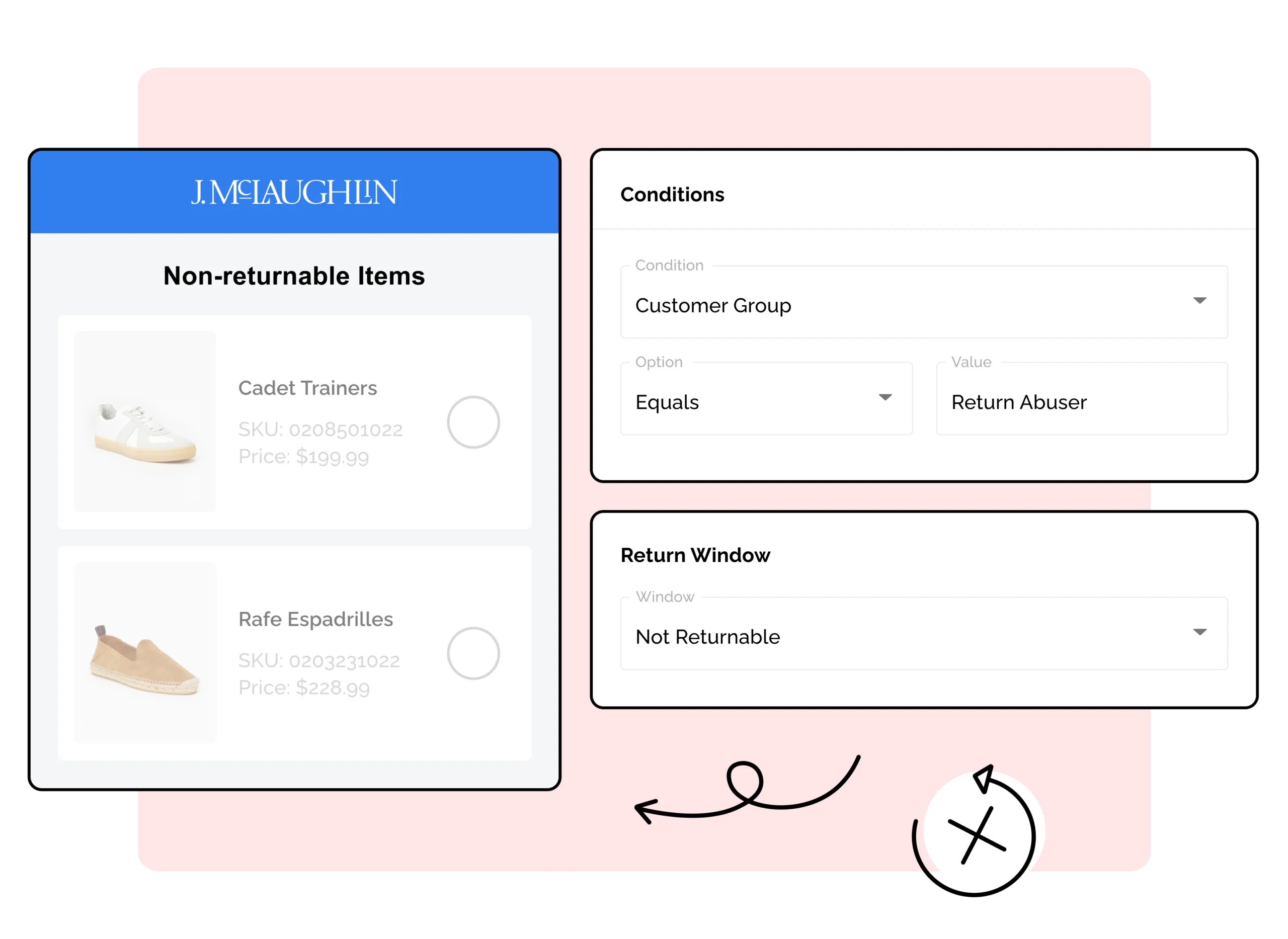JMcLaughlin using WeSupply return rules to prevent return abuse