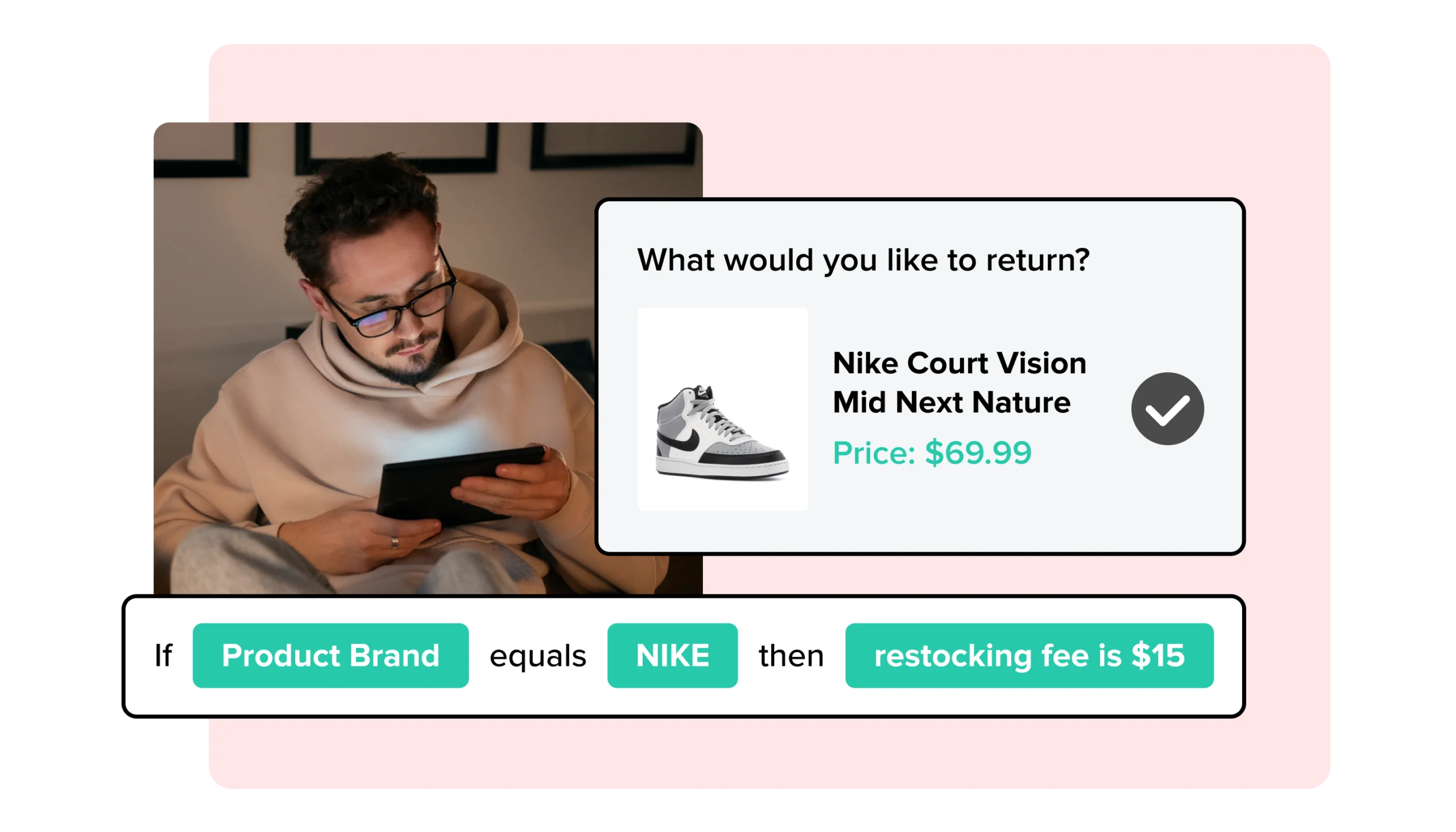returns restocking fees - footwear