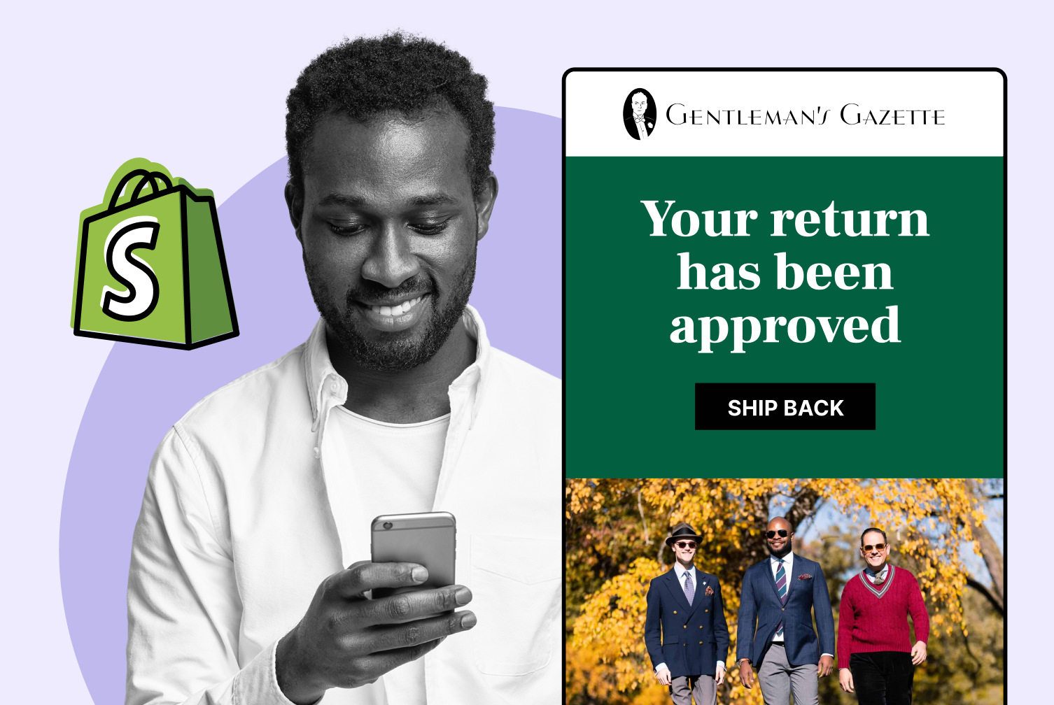 Gentlemans Gazette using WeSupply returns