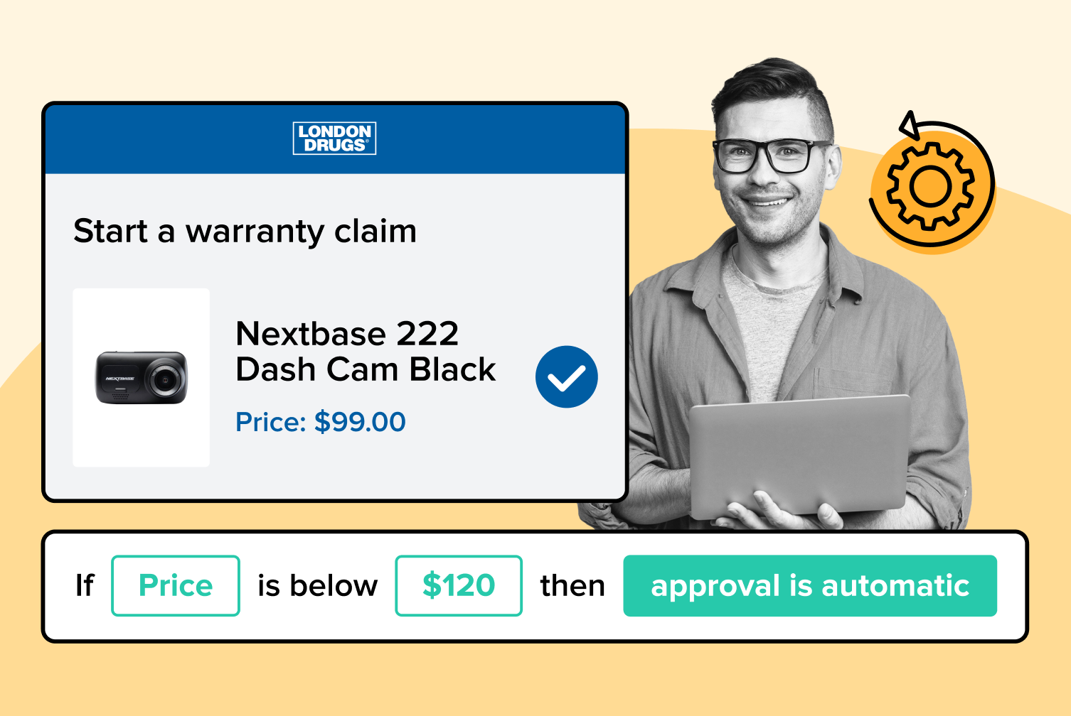London Drugs using WeSupply automated warranty approval