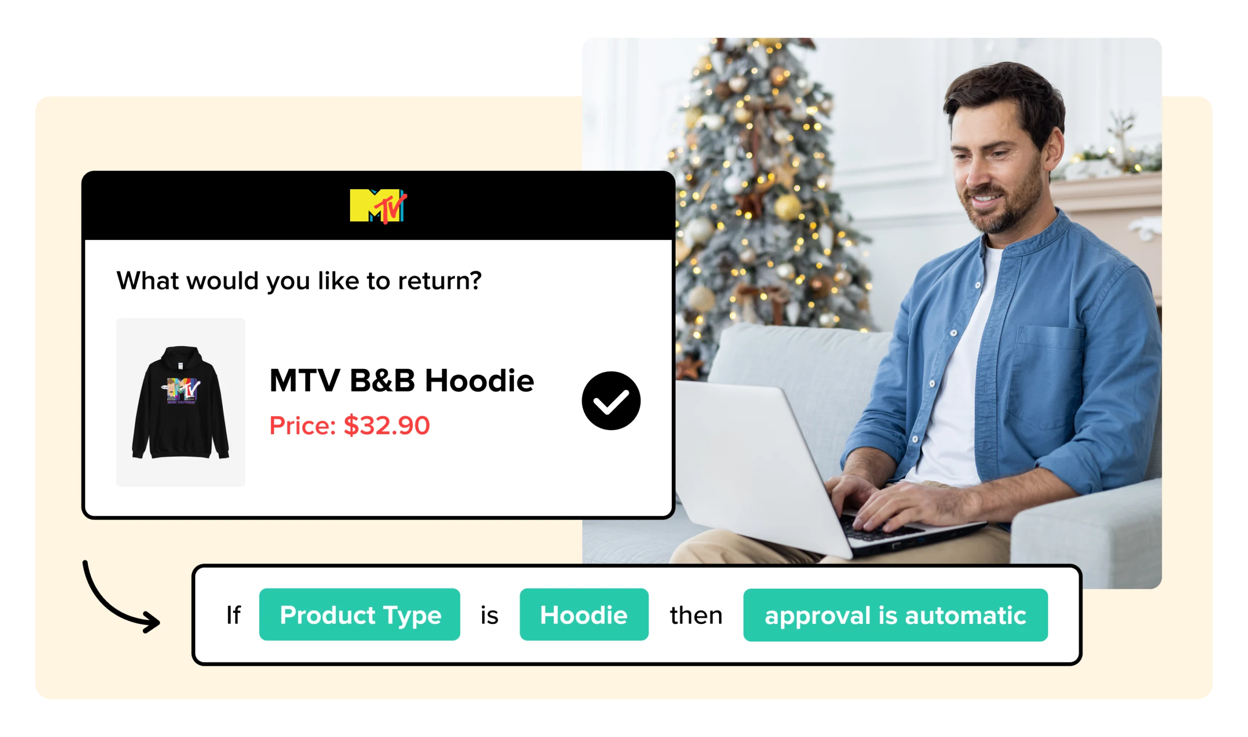 MTV using WeSupply automated returns