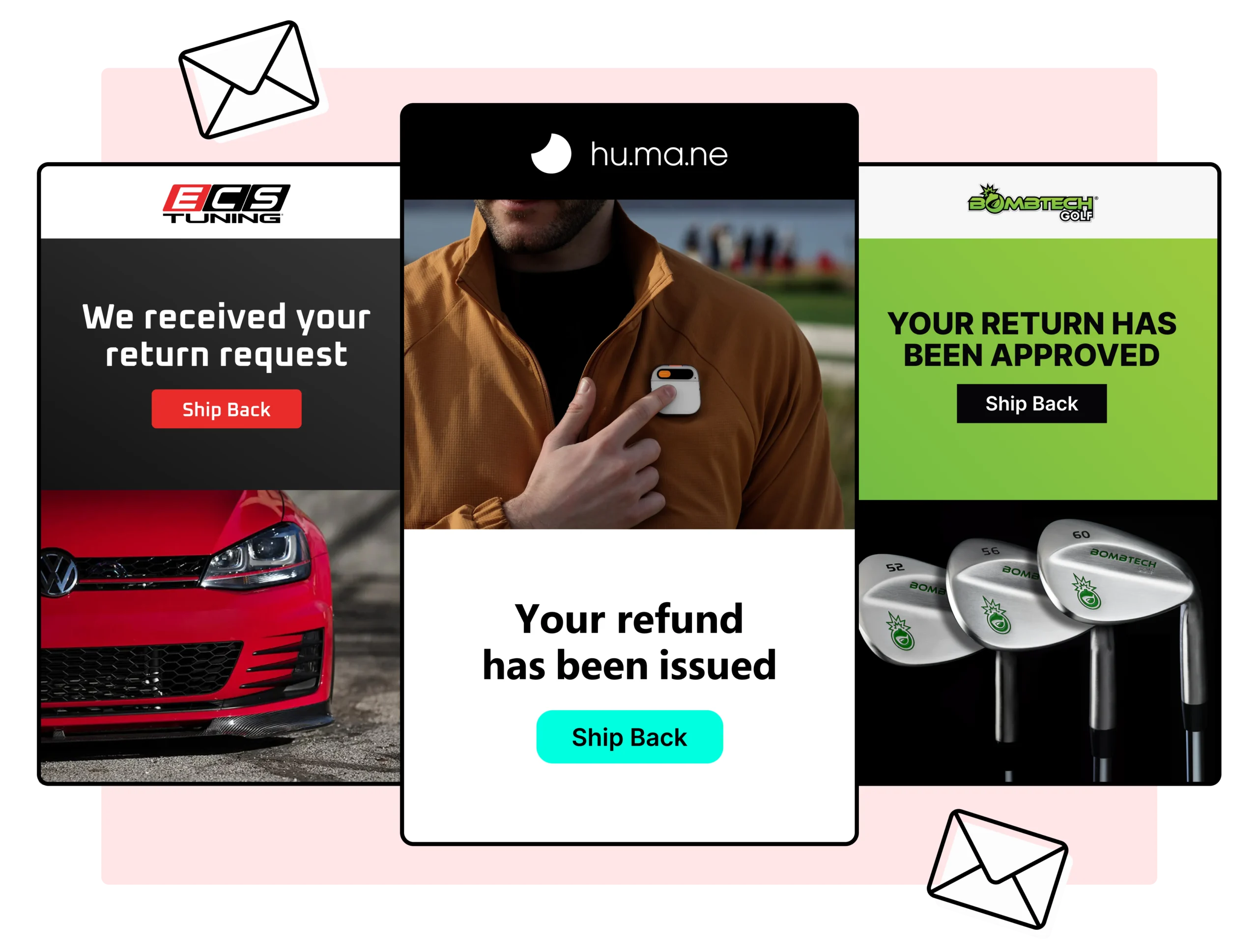 Humane ECS Tunning and BombTechGolf using WeSupply return updates