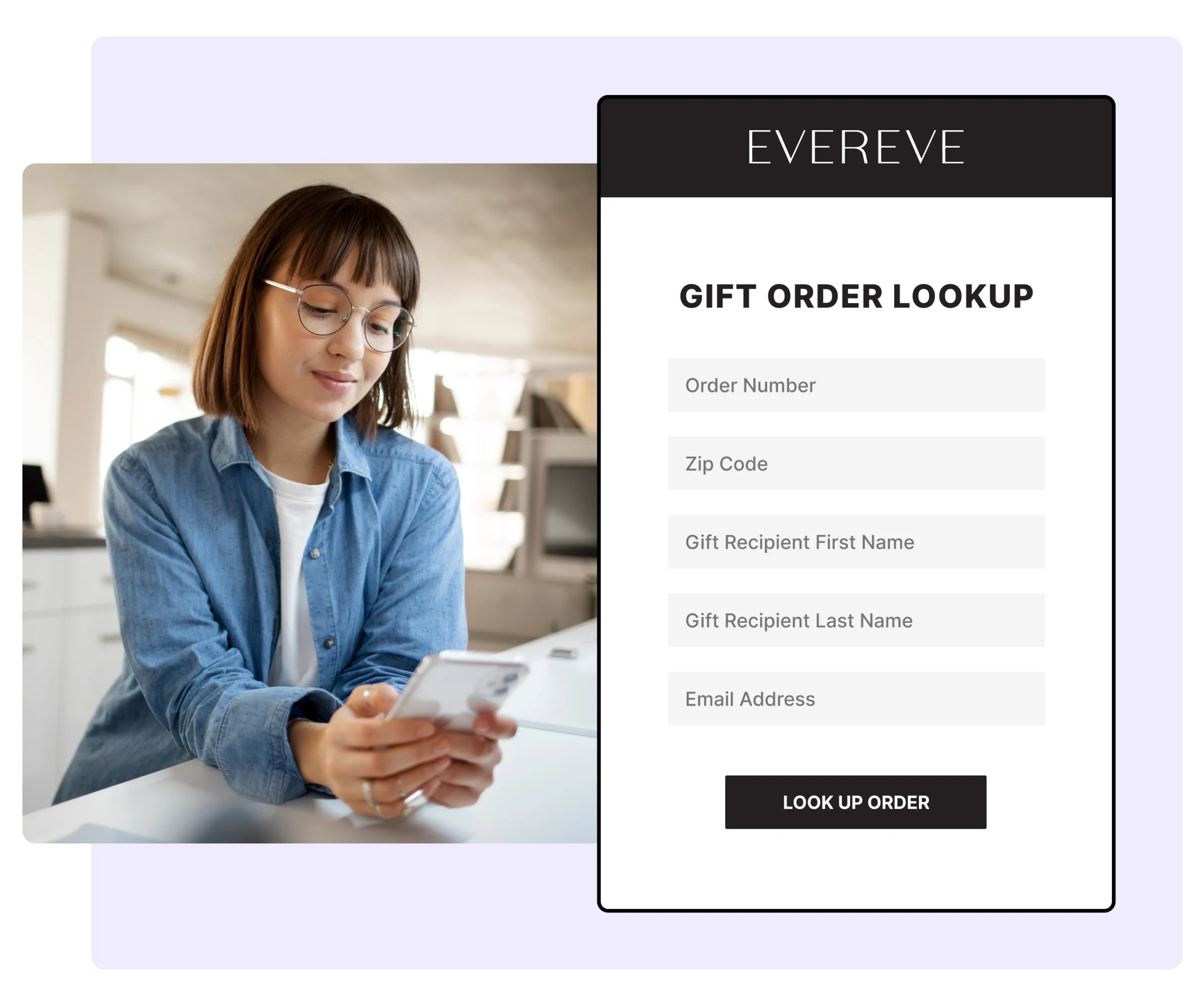 Evereve Using WeSupply Gift Order Return