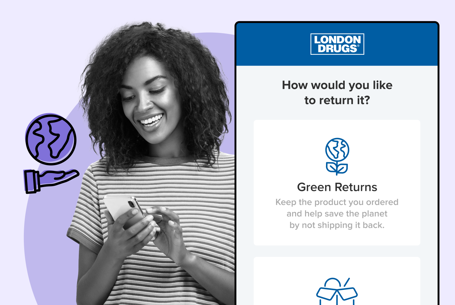 London Drugs using WeSupply green returns