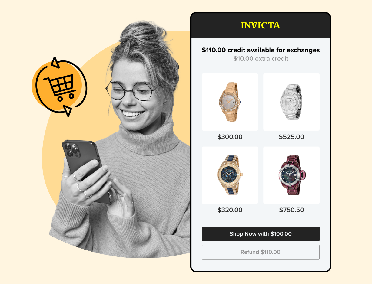 Invicta Watches using WeSupply exchanges