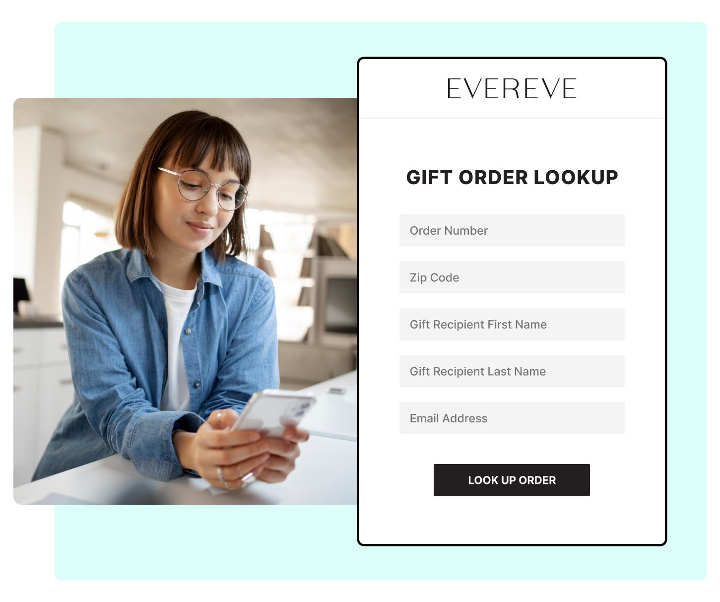 Evereve Using WeSupply Gift Order Return