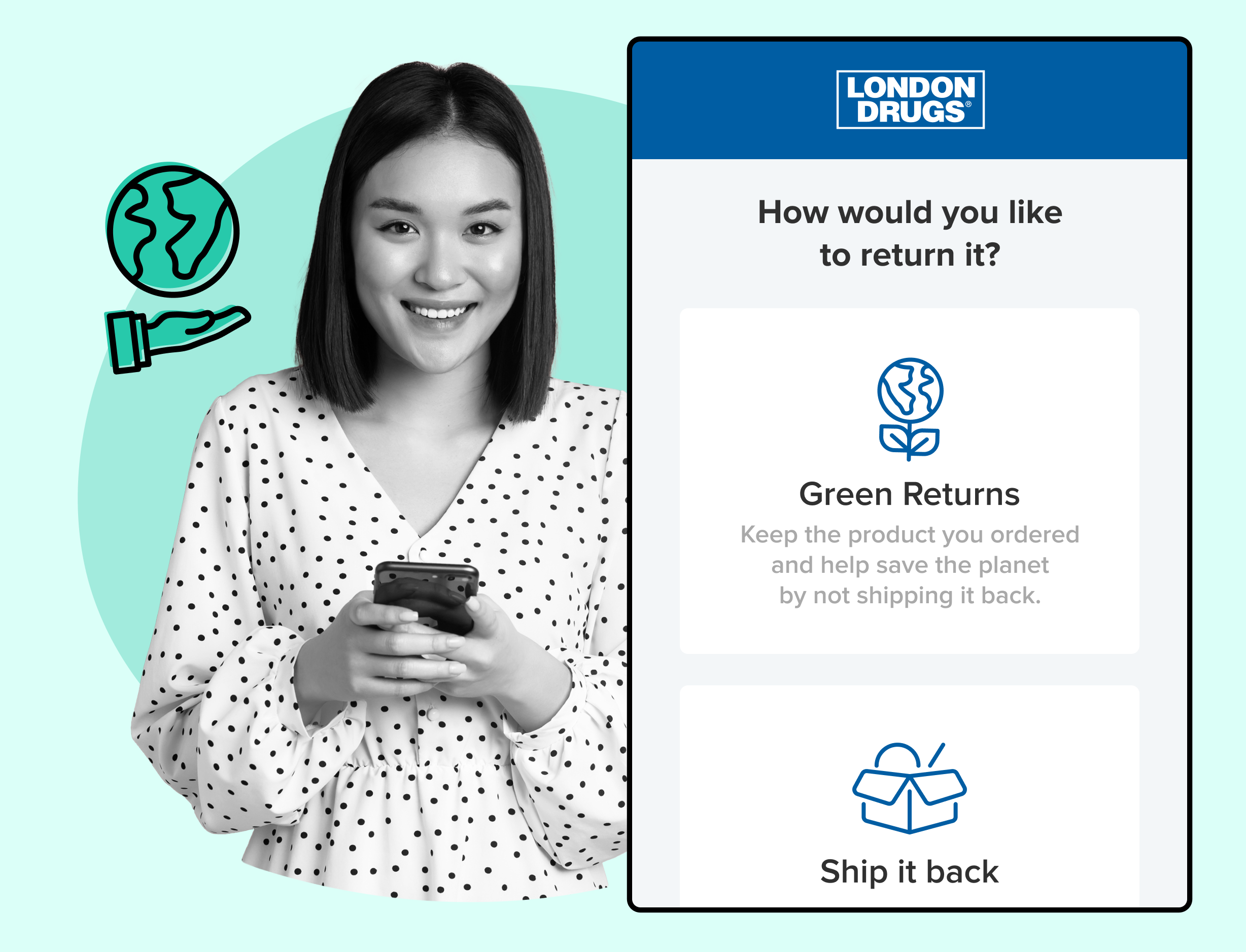 London Drugs using WeSupply Green Returns