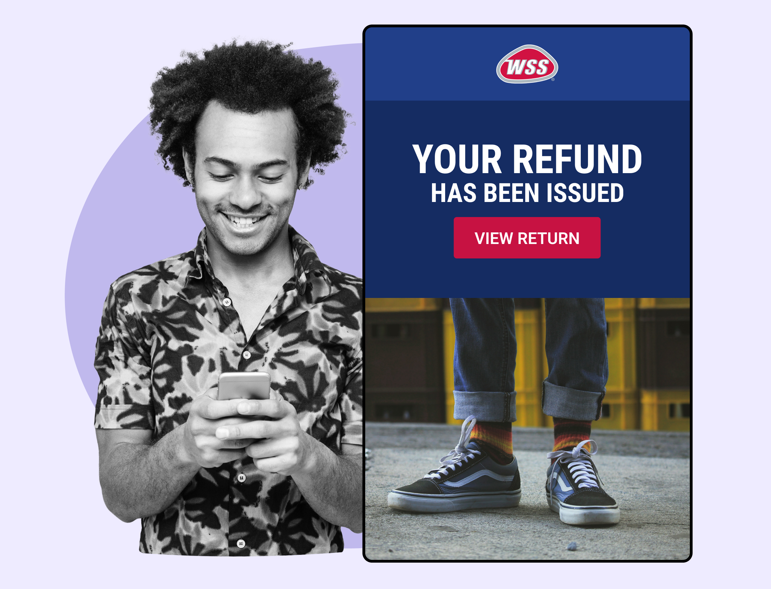 shop WSS using WeSUpply returns notifications