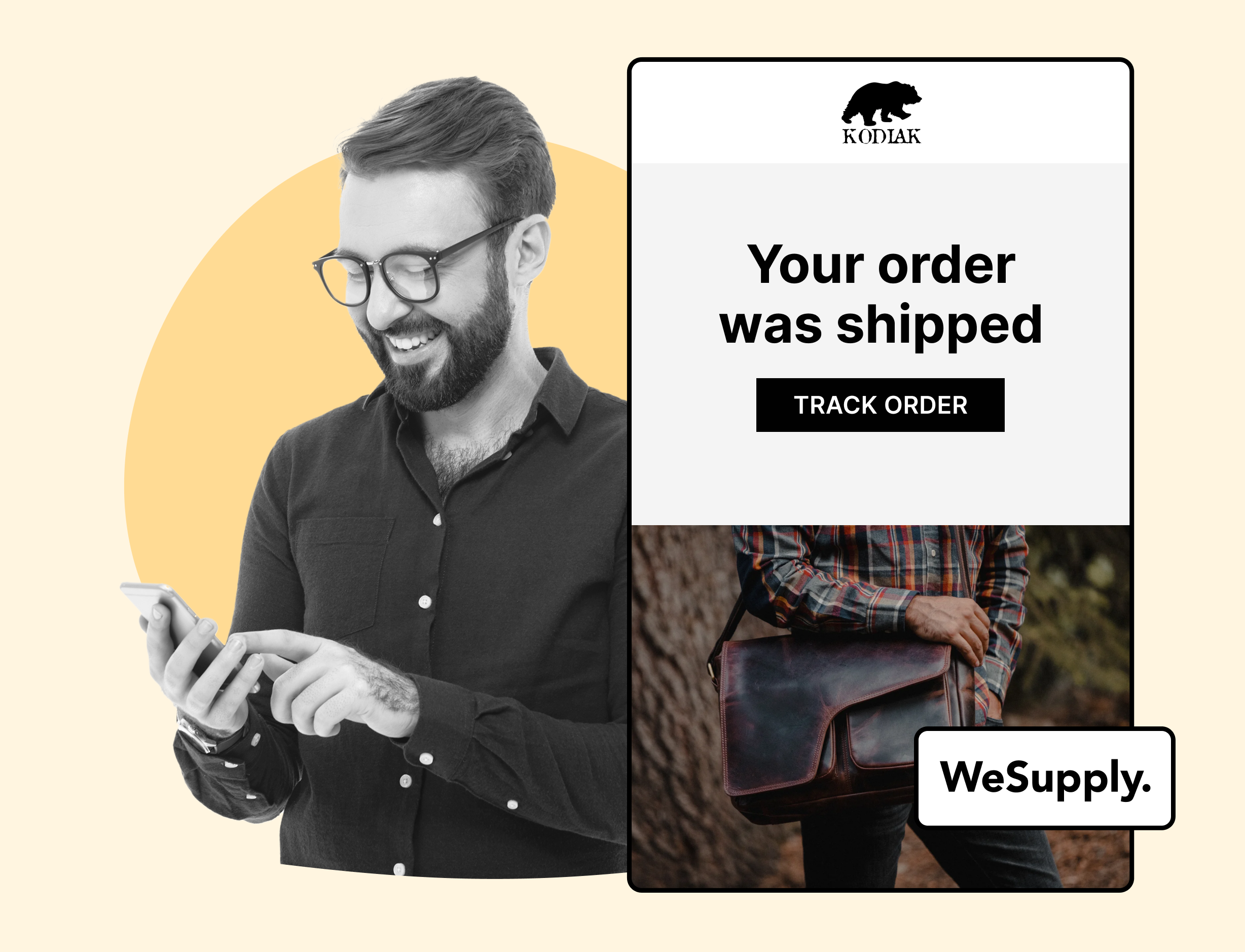Rudsak using WeSupply return notifications