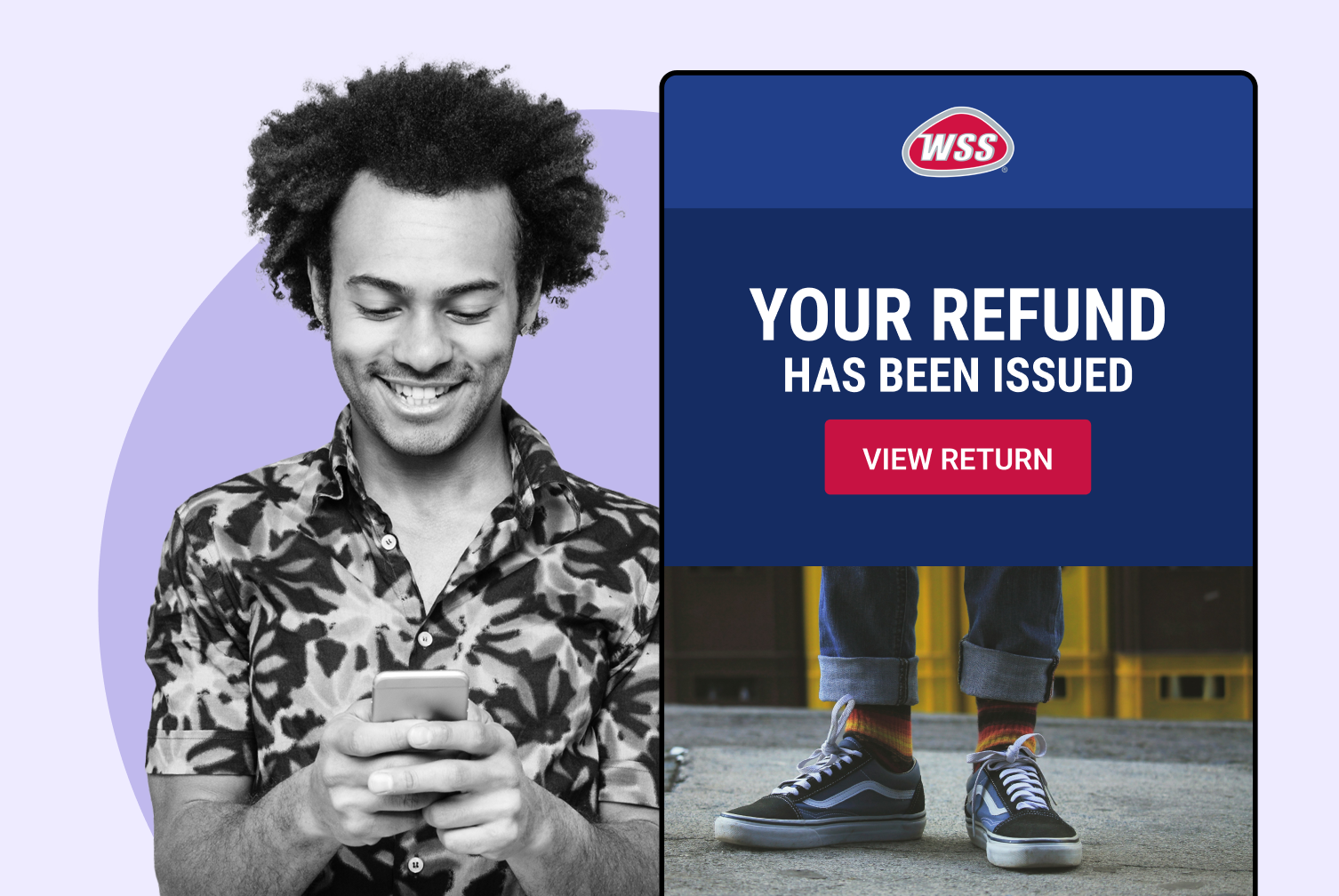 shop WSS using WeSUpply returns notifications