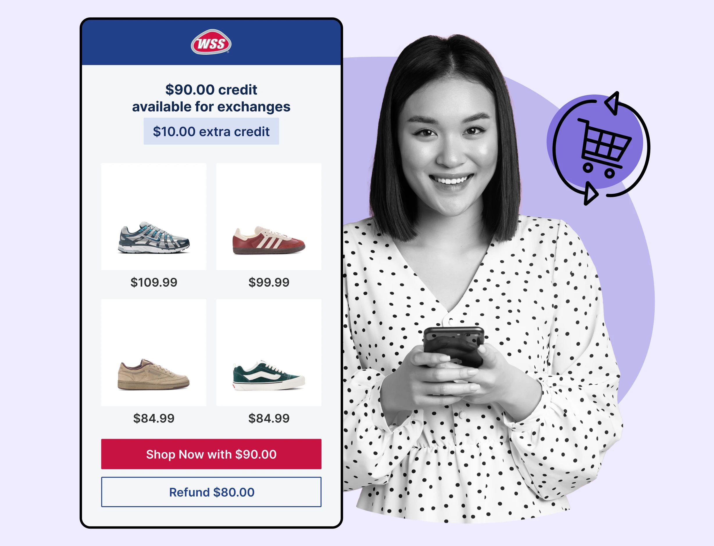 shop WSS using WeSupply exchanges