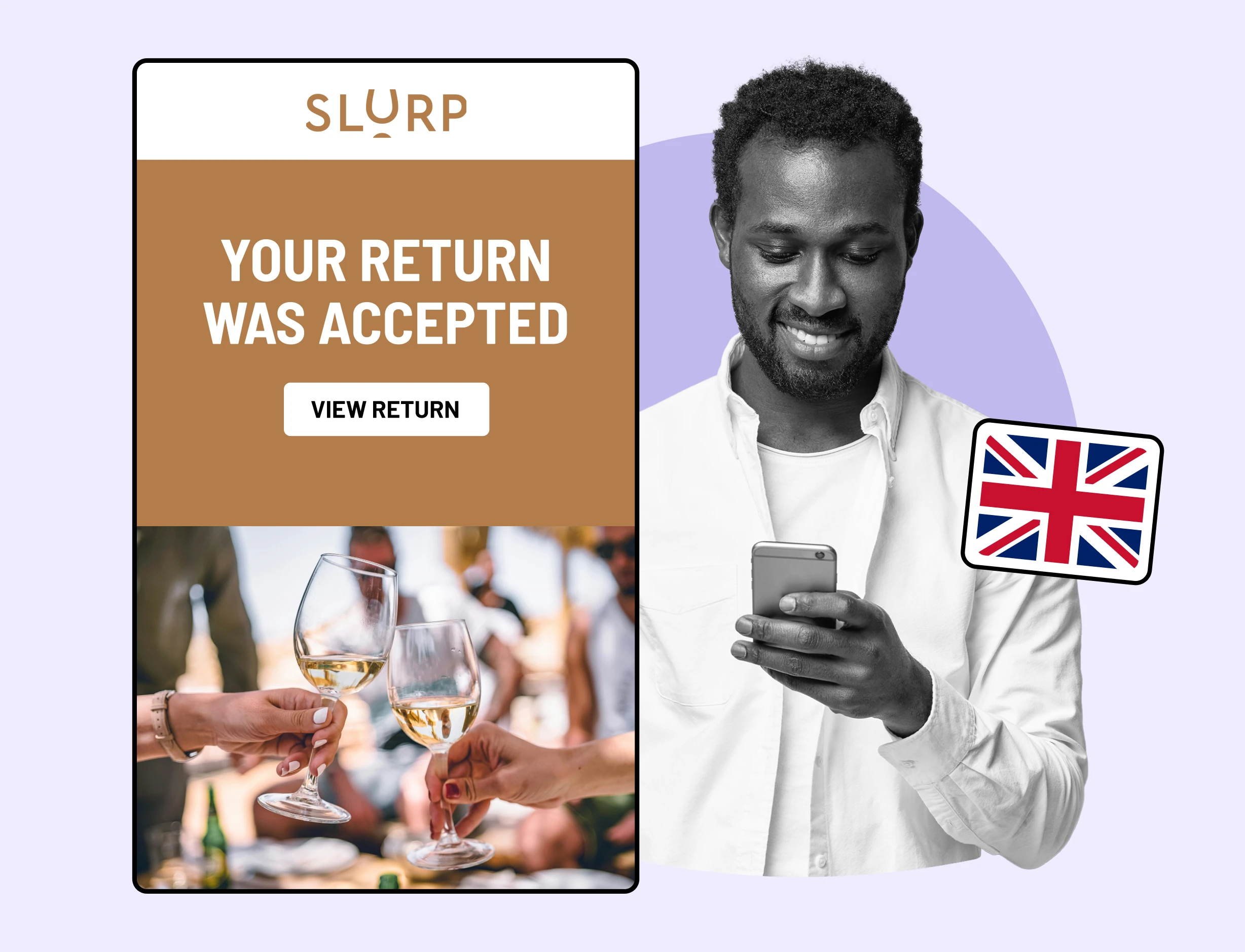 Slurp using WeSupply return notifications